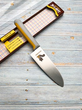 Masahiro Children's kitchen knife Нож кухонный Сантоку 130/240 мм Stainless Steel 24348 - фото 14214