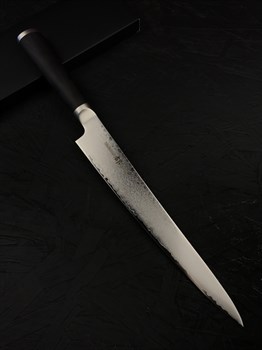SHIZU HAMONO Нож кухонный Суджихики 244/385 мм High Carbon, Molybdenum Vanadium AUS8, SUS410 - фото 16107