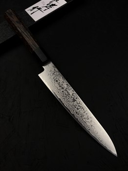 Sakai Takayuki Нож кухонный Петти (Универсальный) 155/282 мм ZA-18, Damascus Stainless Steel - фото 16335