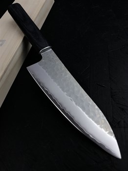 SHIZU HAMONO Нож кухонный Деба 160/293 мм AUS8, SUS1A-1 - фото 16663
