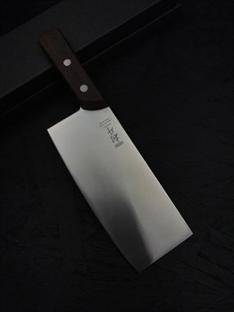Shimomura Chuka Нож кухонный Топорик 165/260 мм High Carbon, Stainless Steel - фото 17432