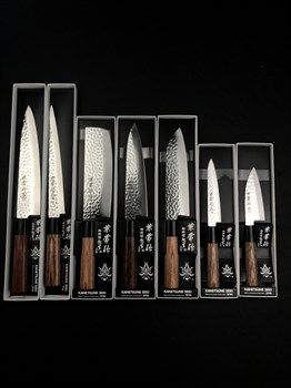 Kanetsune Seki  Набор из 7-ми кухонных ножей - фото 20219