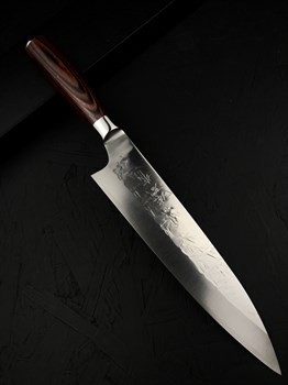Takeshi Saji Нож кухонный Гюйто (шеф) 210/353 мм SRS13 - (Порошковая сталь) - фото 21015