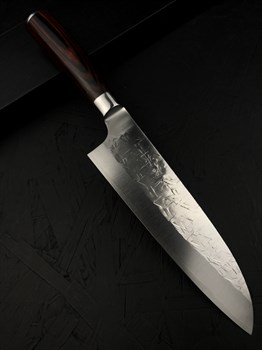 Takeshi Saji Нож кухонный Сантоку 179/322 мм SRS13 - (Порошковая сталь) - фото 21027