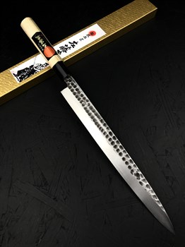 HIDARI TOHZO Нож кухонный Янагиба 292/450 мм - фото 21216