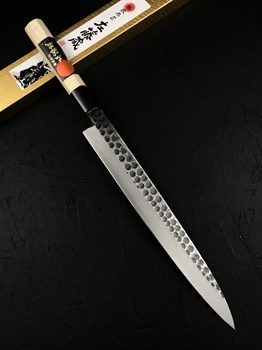 HIDARI TOHZO Нож кухонный Янагиба 261/415 мм - фото 21228