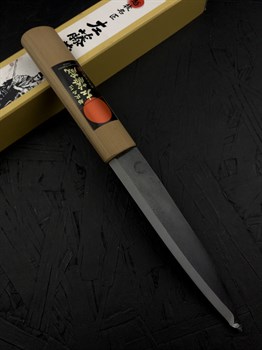 HIDARI TOHZO Нож кухонный Хонесуки (Обвалочный) 122/244 мм - фото 21261