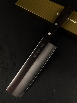 Kanetsugu Special Offer Нож кухонный Накири 158/287 мм AUS-8, SUS410 - фото 22382