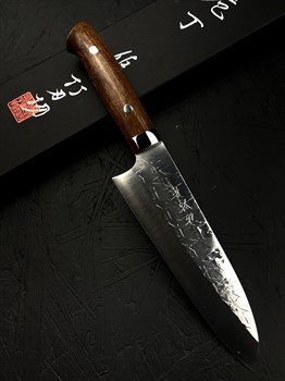 Takeshi Saji Нож кухонный Сантоку 177/300 мм SRS13, San Mai - (Порошковая сталь) - фото 22904
