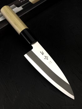 Fujitora Нож кухонный Деба мини 102/210 мм Molybdenum Vanadium, Stainless steel - фото 23149