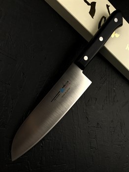 INOGUCHI Нож кухонный Cантоку 170/290 мм Molybdenum Vanadium, Stainless steel - фото 23323
