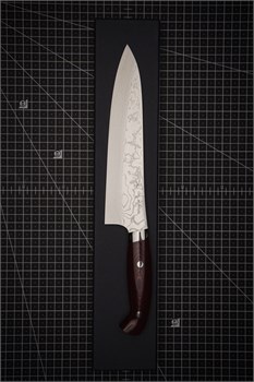 Yuta Katayama Нож Кухонный Гюито 210/340мм R2(SG2) (Порошковая сталь) YUTA-GYUTO-210/R2/MIK - фото 29108