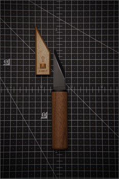 Yoshiharu Kiridashi Нож для резьбы по дереву 61/162 мм SK-5 WB-300 - фото 32954