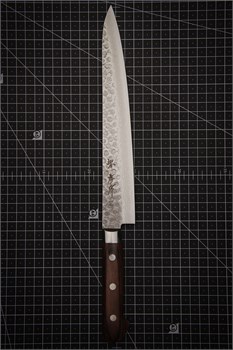 Sakai Takayuki Нож кухонный Суджихики 240/370 мм VG-10/17 Layers Damascus 07230 - фото 33719
