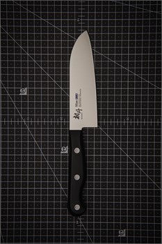 Murato Slim Нож кухонный Сантоку 145/275 мм Molybdenum Vanadium MSL-103 - фото 33873