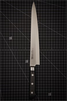 KATAOKA Нож кухонный Суджихики 240/370 мм Mo-V 3 Layers M-913-DPS - фото 34075