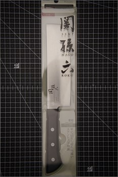 Seki Magoroku Wakatake Нож кухонный Накири 165/295 мм Stainless Steel AB-5424 - фото 34355