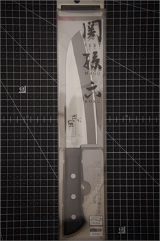 Seki Magoroku Moegi Нож кухонный Сантоку 165/300 мм High Carbon/Stainless Steel AE-2900 - фото 34413