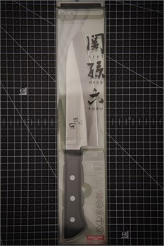 Seki Magoroku Azuchi Нож кухонный Сантоку 165/300 мм High Carbon/Stainless Steel AE-5141 - фото 34460