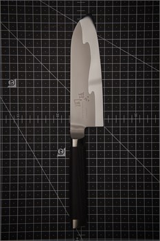 Seki Magoroku 15000ST Нож Кухонный Сантоку 145/265 мм Secret steel by KAI (VG-МАХ) AE-5301 - фото 34609