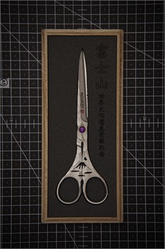 Универсальные ножницы ручной работы Mcusta Fuji 83/170 мм VG-10/Damascus DDF-170D - фото 34725