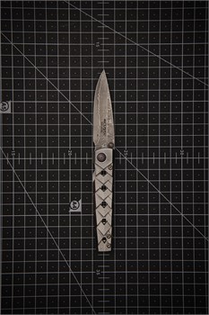 Складной нож Mcusta Shinra Katana 70/160 мм VG-10/Damascus MC-0037D - фото 34795