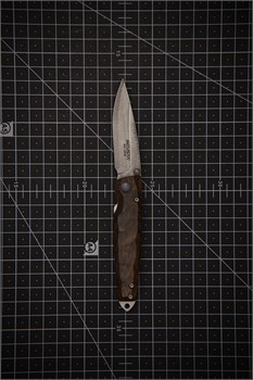 Складной нож Mcusta Shinra Emotion Tsuchi 70/170 мм VG-10/Damascus MC-0077DI - фото 34830