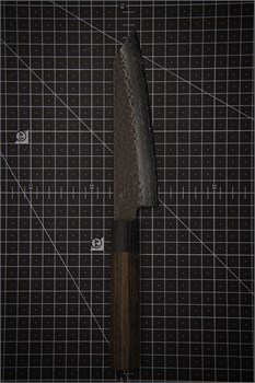 SHIZU HAMONO Нож кухонный Бунка 145/270 мм VG10/SUS410 Damascus SG-1112 - фото 35158