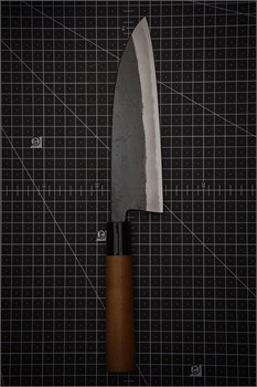 Daisuke Nishida Нож кухонный Гюйто 180/325 мм Shirogami Steel No.1 NS-W1K-CH180-CHR