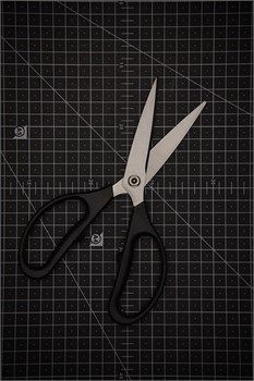 Fujitora Ножницы кухонные разборные с микро зубцами FC-424