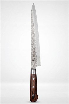 Японский Sakai Takayuki Нож кухонный Суджихики 240/365мм VG-10/33 Layers Damascus 07397