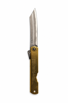 Higonokami Нож складной особенной ручной ковки 75/175 мм Aogami 14-GD