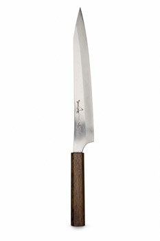 YU KUROSAKI Нож Кухонный Суджихики 240/400 мм VG-XEOS NEW GEKKO YU KUROSAKI KASHI SUJIHIKI 240
