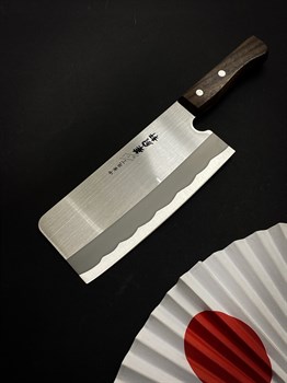 Shimomura Нож кухонный Топорик 160/265 мм High Carbon, Stainless Steel CUK-02 - фото 7055