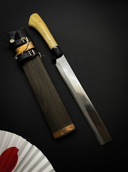 Мастер Red Orca Нож туристический Ната 255/422 мм Shirogami - фото 7357