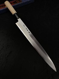 Sakai Takayuki Нож кухонный Янагиба 261/415 мм Yasugi White San Steel