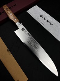 Un-Ryu Нож кухонный Гюйто (шеф) 206/348 мм V-Gold Super Stainless Steel, High Carbon UNR-05