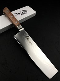 Sakai Takayuki Нож кухонный Накири 175/305 мм VG-5, Stainless Steel Core