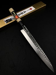 HIDARI TOHZO Нож кухонный Янагиба 227/372 мм