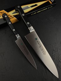 Sakai Takayuki Набор из 2-х кухонных ножей: Гюйто + Петти (Универсальный) High Carbon, Stainless Steel