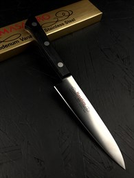 Masahiro MV black plywood Нож кухонный Петти (Универсальный) 120/225 мм MBS-26