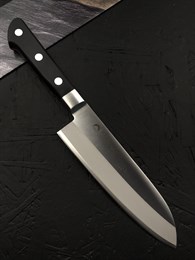 Fujitora Нож кухонный Сантоку 165/290 мм Molybdenum Vanadium, Stainless steel