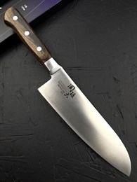 Seki Magoroku Benifuji Нож кухонный Сантоку 170/292 мм Molybdenum Vanadium, Stainless Steel