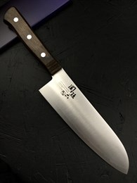 Seki Magoroku Momoyama Нож кухонный Сантоку 165/290 мм Stainless Steel, High Carbon Steel