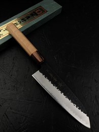 Sakai Takayuki Нож кухонный Сантоку 165/310 мм Aogami Super 01196