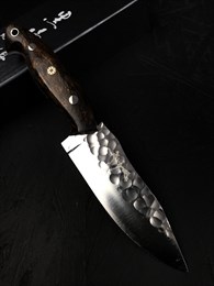 YU KUROSAKI Нож туристический 94/210 мм R2(Sg2) Порошковая сталь, Stainless steel