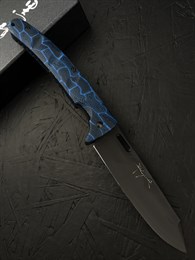 YU KUROSAKI Нож туристический складной 110/240 мм R2(Sg2) Порошковая сталь, Stainless steel