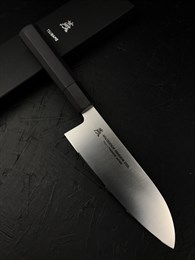 KATAOKA Нож кухонный Сантоку 170/305 мм Molybdenum Vanadium, Stainless Steel