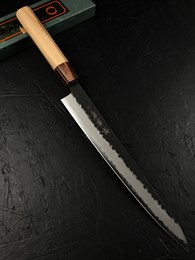 Sakai Takayuki Нож кухонный Суджихики (Слайсер) 240/395 мм Aogami Super