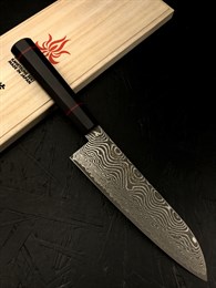 Kanetsune Seki Нож кухонный Сантоку 182/315 мм High Speed Powder, Hard Stainless Steel
